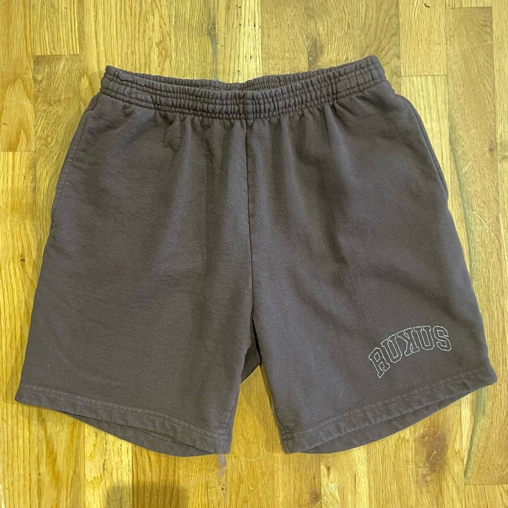 NEVER WORN! RUKUS Sweat Shorts brown